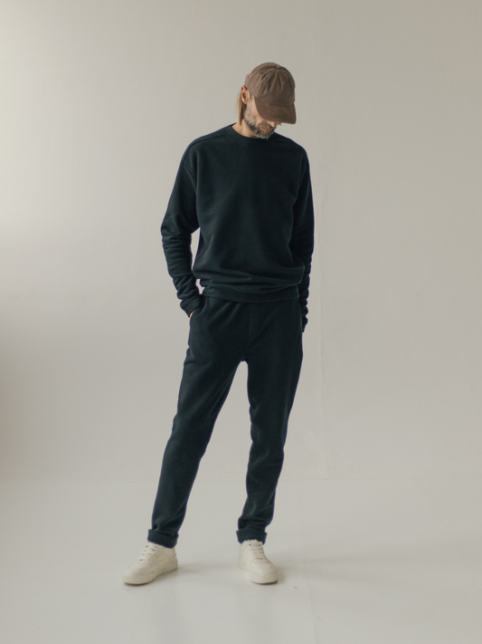 Sweatpants BLACK | VELVET FLEECE | Ostatnie rozmiary