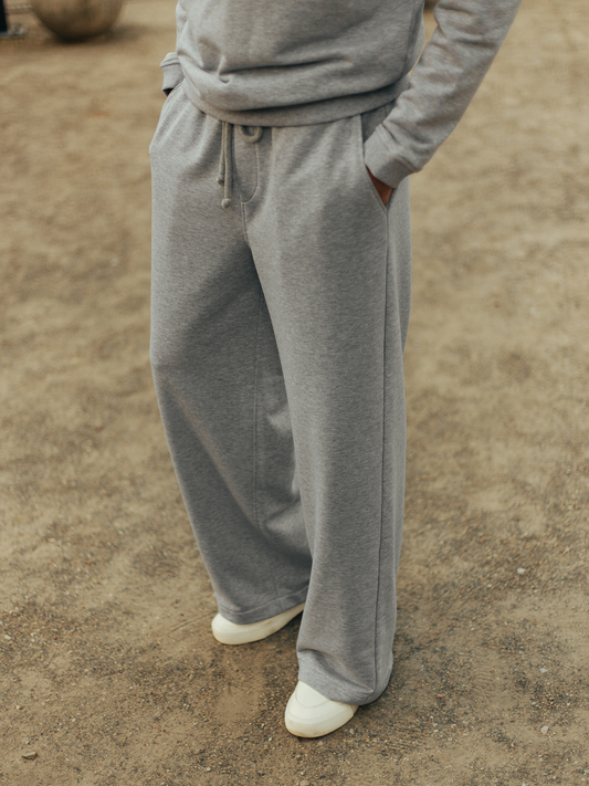 Sweatpants LIGHT STONE | WIDE-LEG | NOWOŚĆ