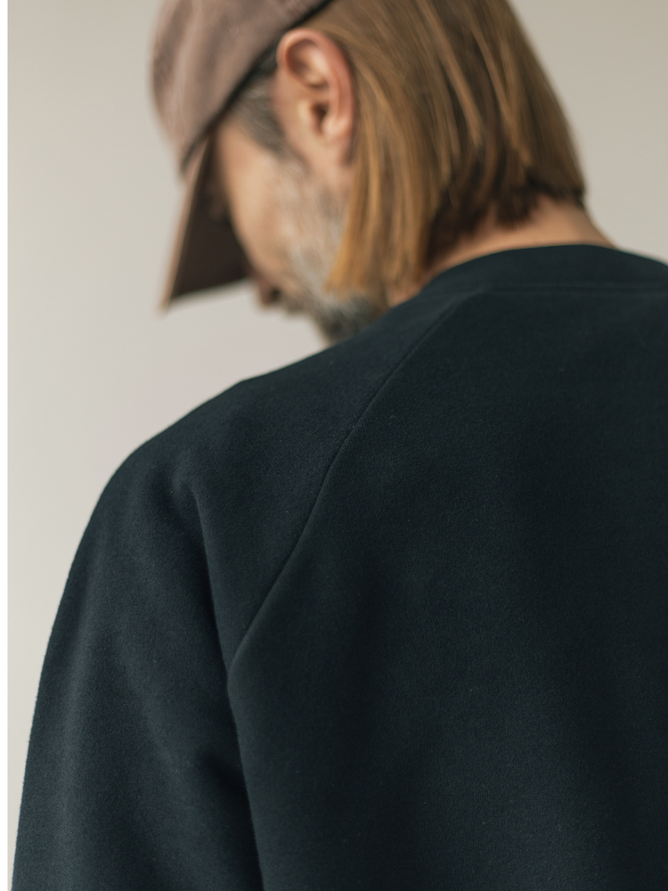 Crewneck BLACK | VELVET FLEECE