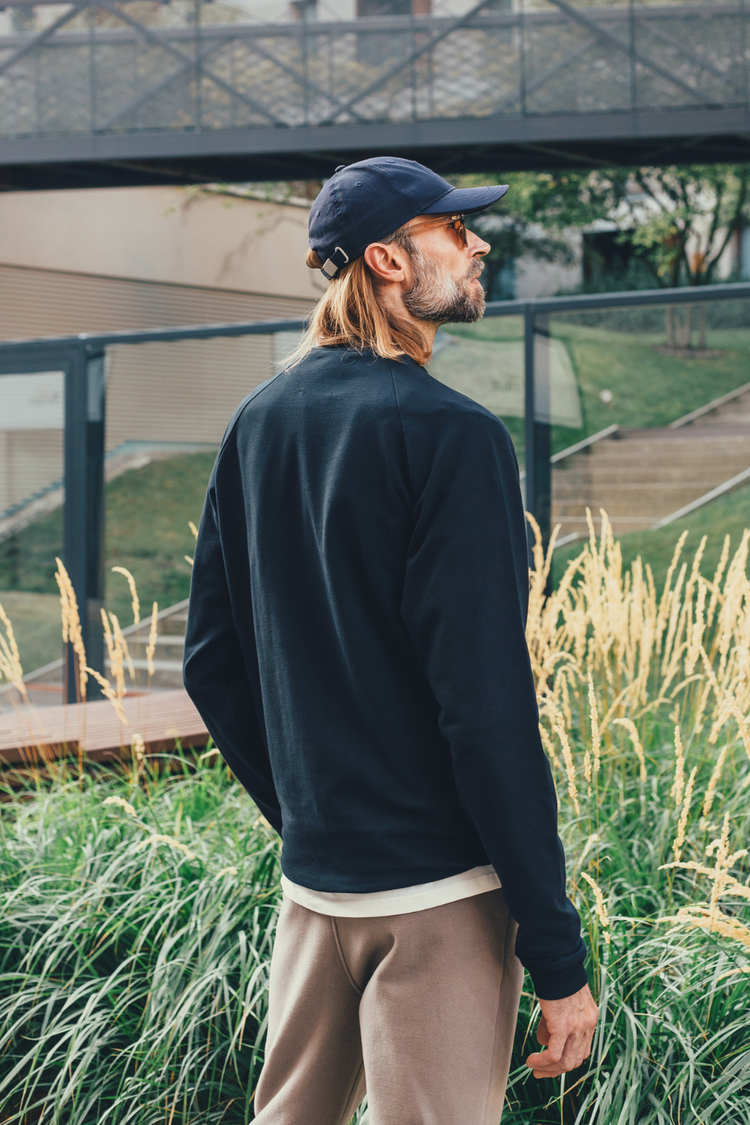 Crewneck BLACK | SOFT TERRY