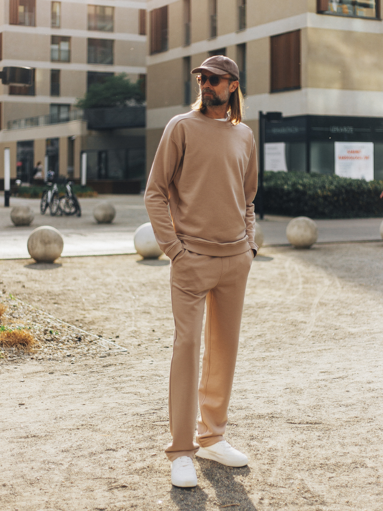 Crewneck LIGHT WALNUT | NOWOŚĆ