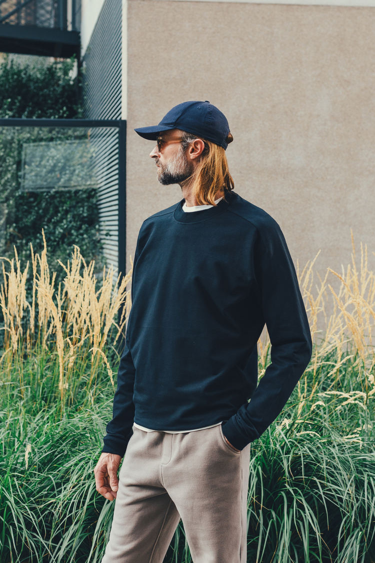 Crewneck BLACK | SOFT TERRY