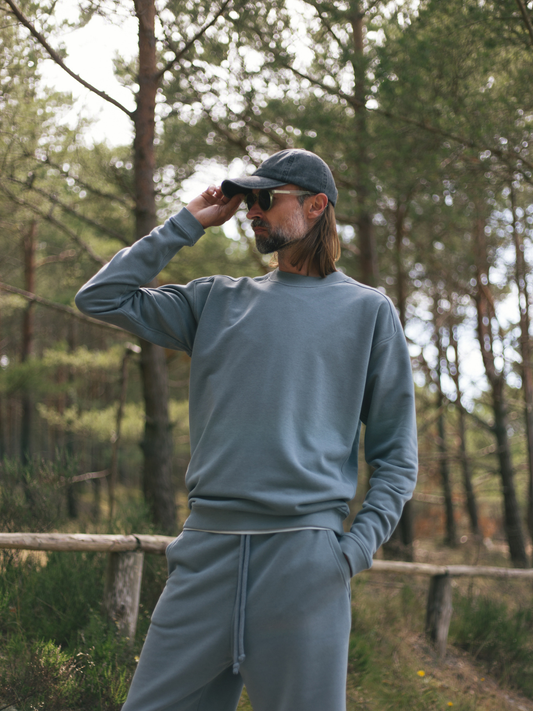 Crewneck STORMY BLUE