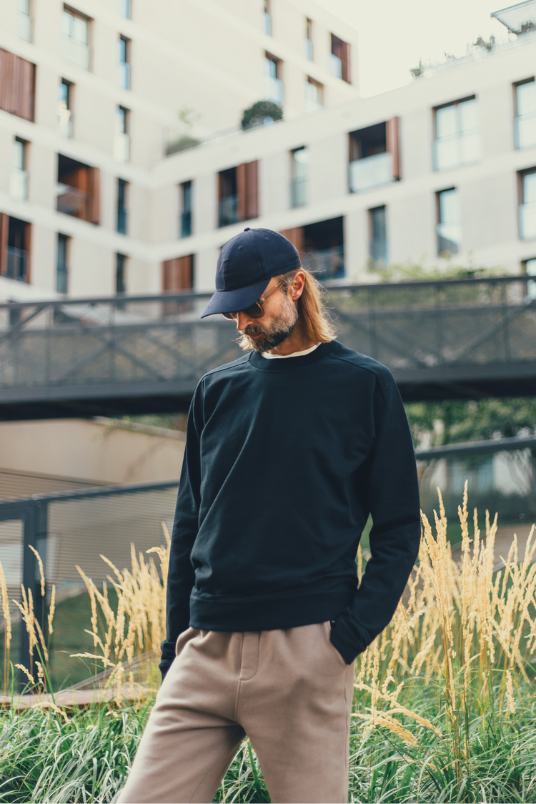 Crewneck BLACK | SOFT TERRY