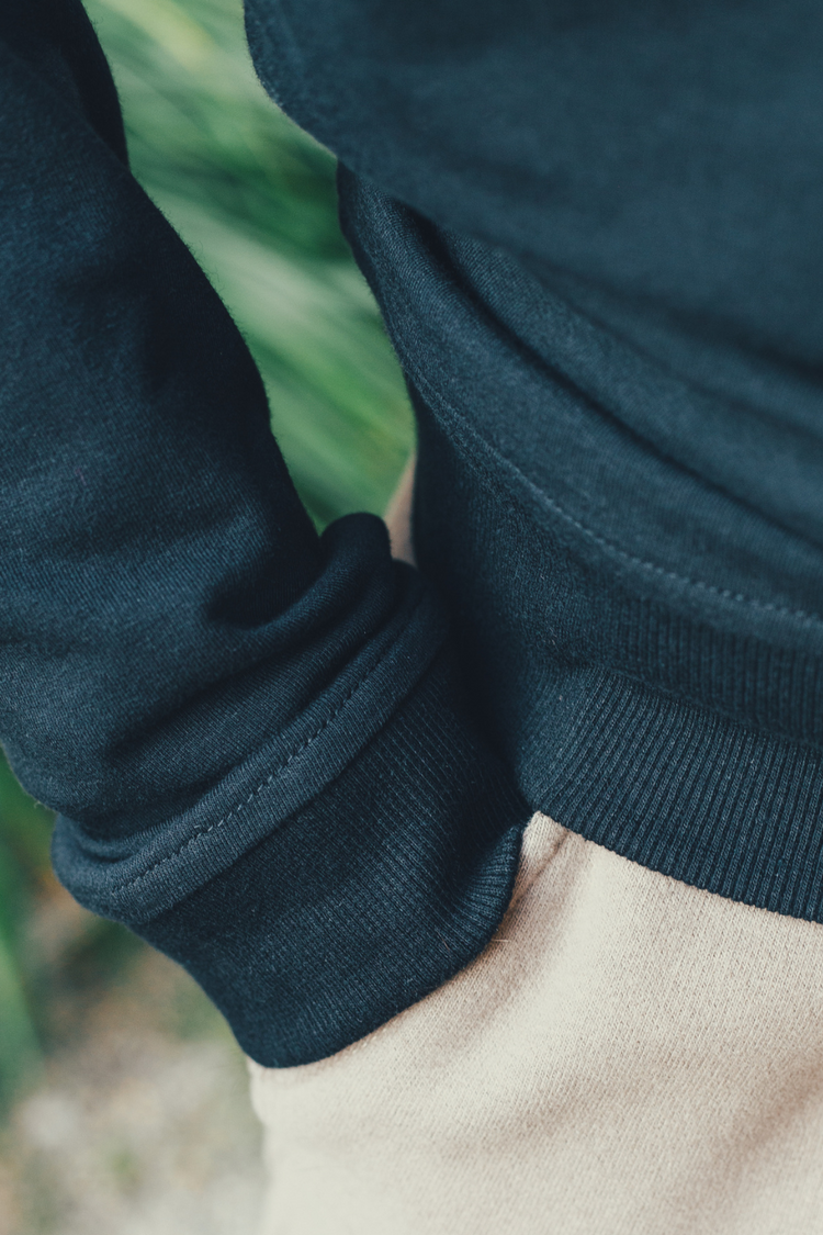 Crewneck BLACK | SOFT TERRY