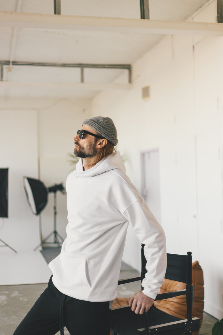 Hoodie ARCTIC WHITE