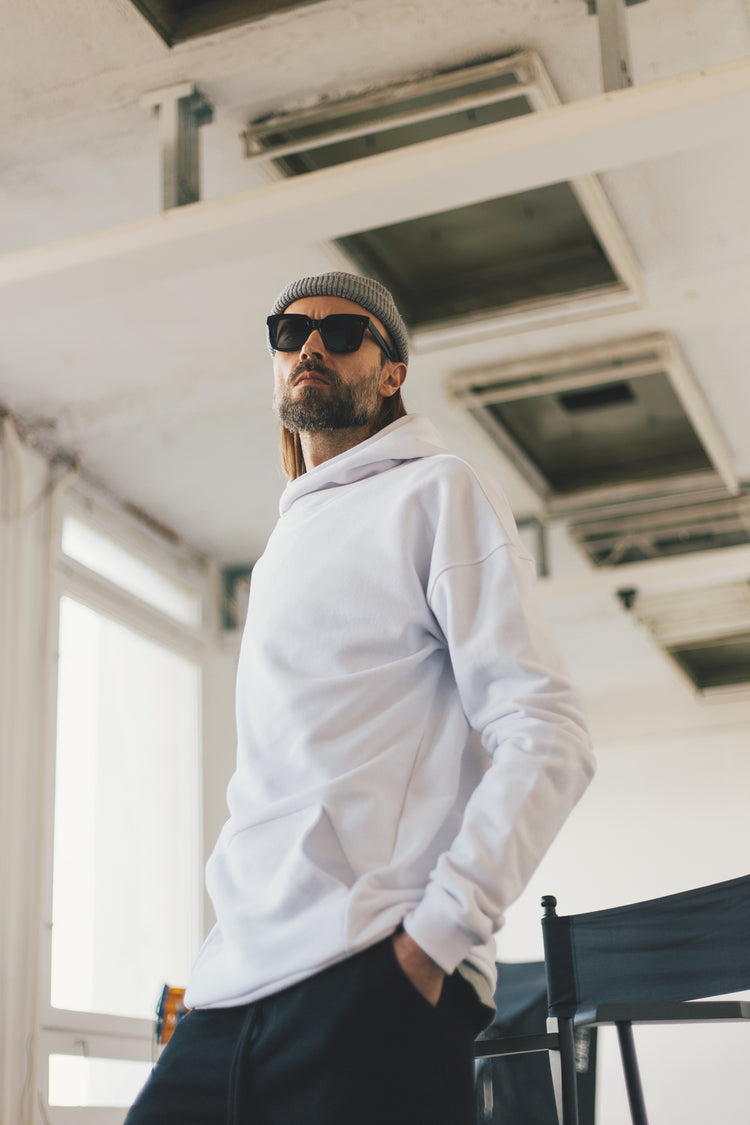 Hoodie ARCTIC WHITE