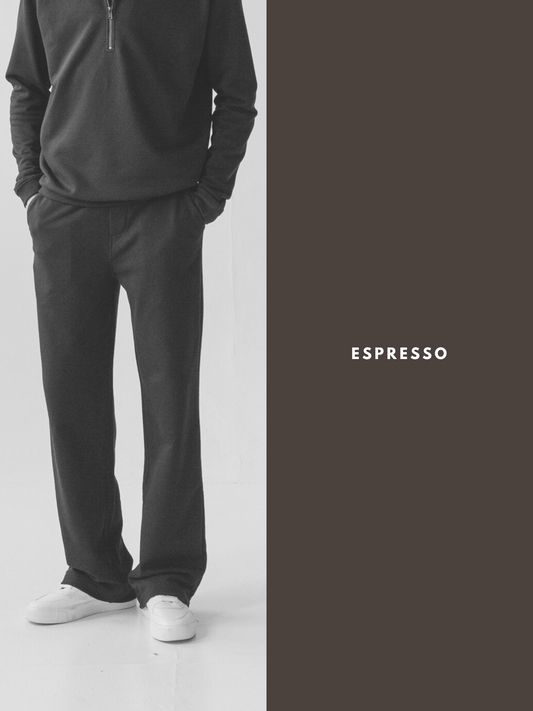 Sweatpants ESPRESSO | WIDE-LEG | NOWOŚĆ
