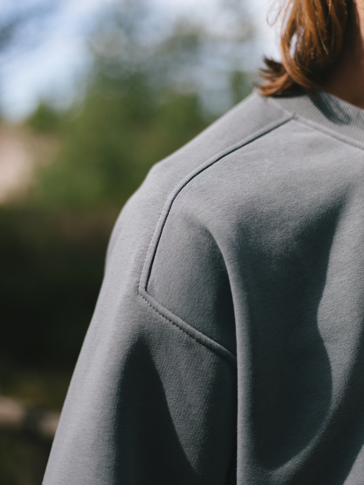 Crewneck STORMY BLUE
